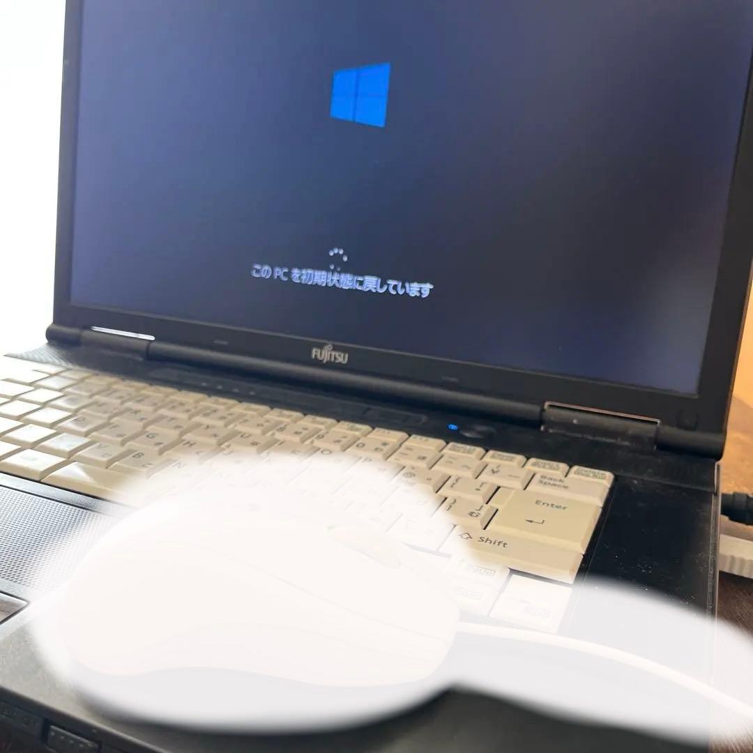 FUTRO MA552 ノートPC Windows ワイヤレスマウス付き