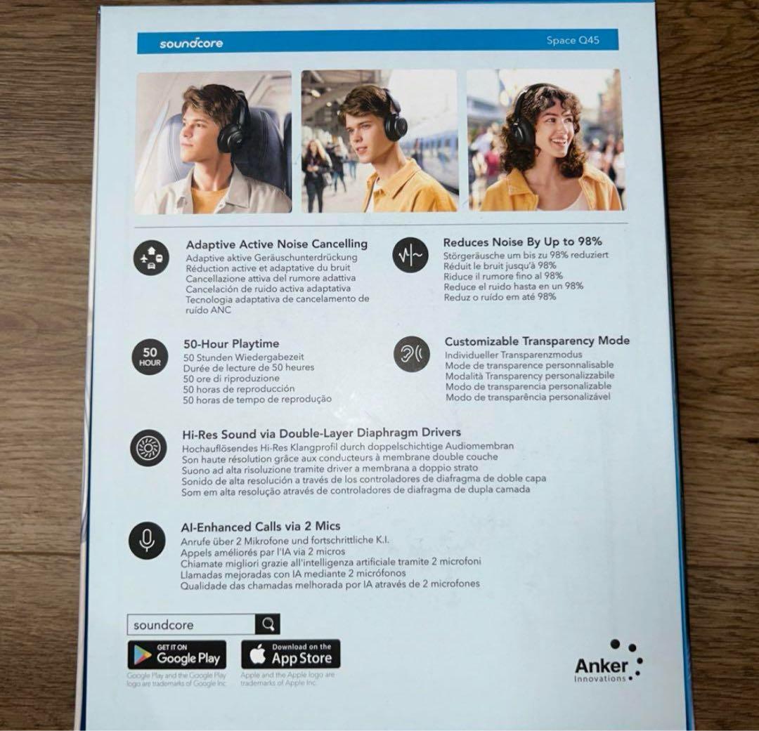 ヘッドホン Soundcore Anker Space Q45
