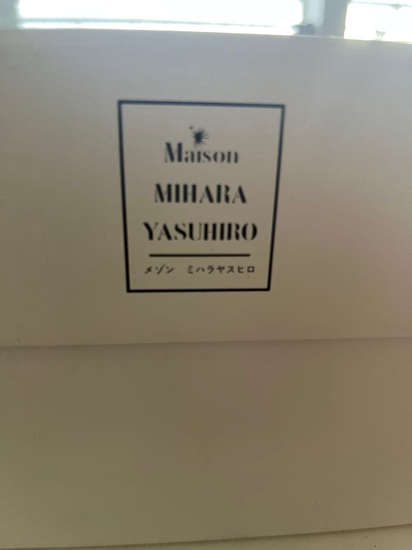 Maison Mihara Yasuhiro スニーカー ブラック/ホワイト