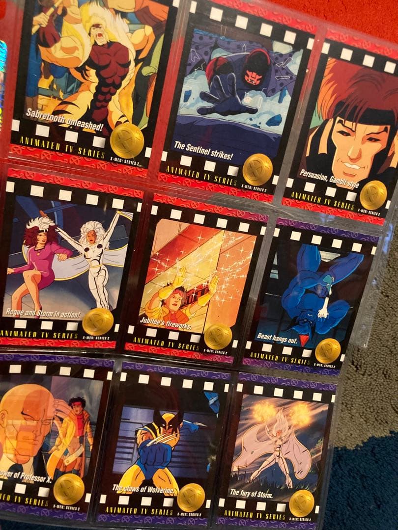 1993スカイボックス社製 X-MENシリーズ2 レギュラーカード 全100種