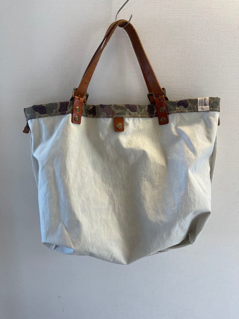 SLOW スロウ　コンブナイロントートバッグ　迷彩　コンディション良好