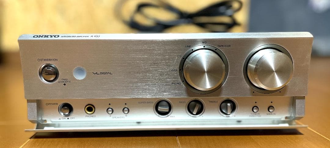 オンキョー　インテグレーテッドアンプA-933(取説付)　ジャンク