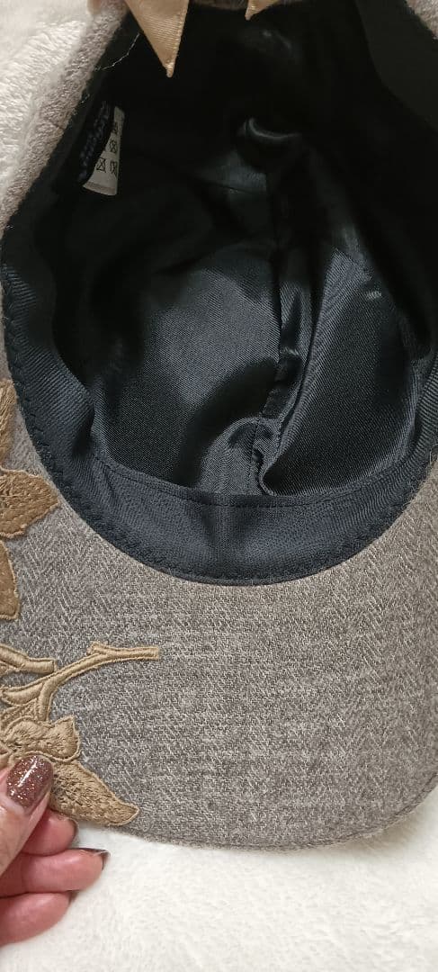 アシーナニューヨーク☆キャップ☆ウール