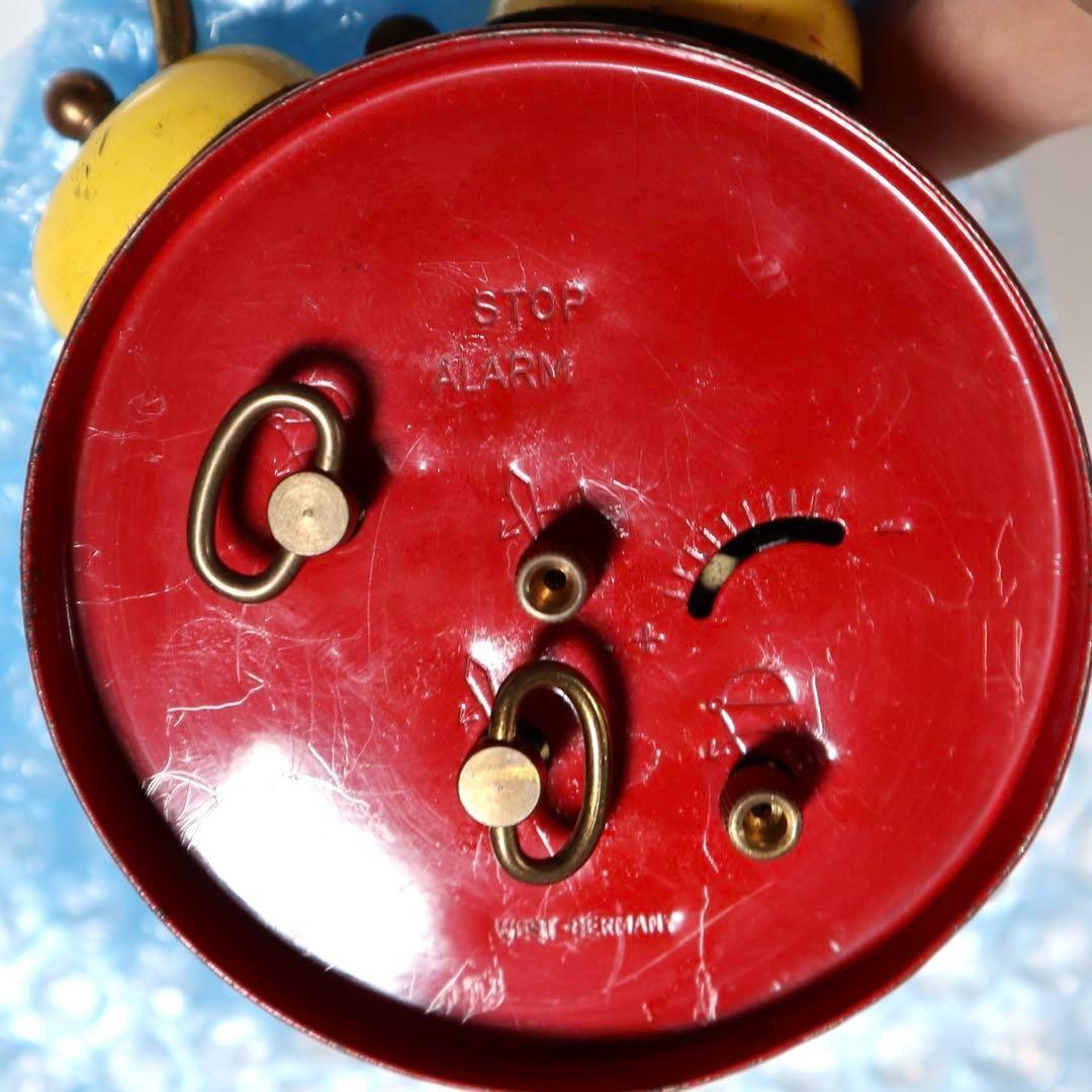 【動作OK】BRADLEYその① 1960～70年ミッキー ゼンマイ目覚まし時計