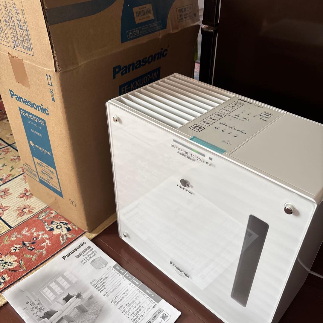 Panasonic FE-KXU07-W 加湿器　ナノイー