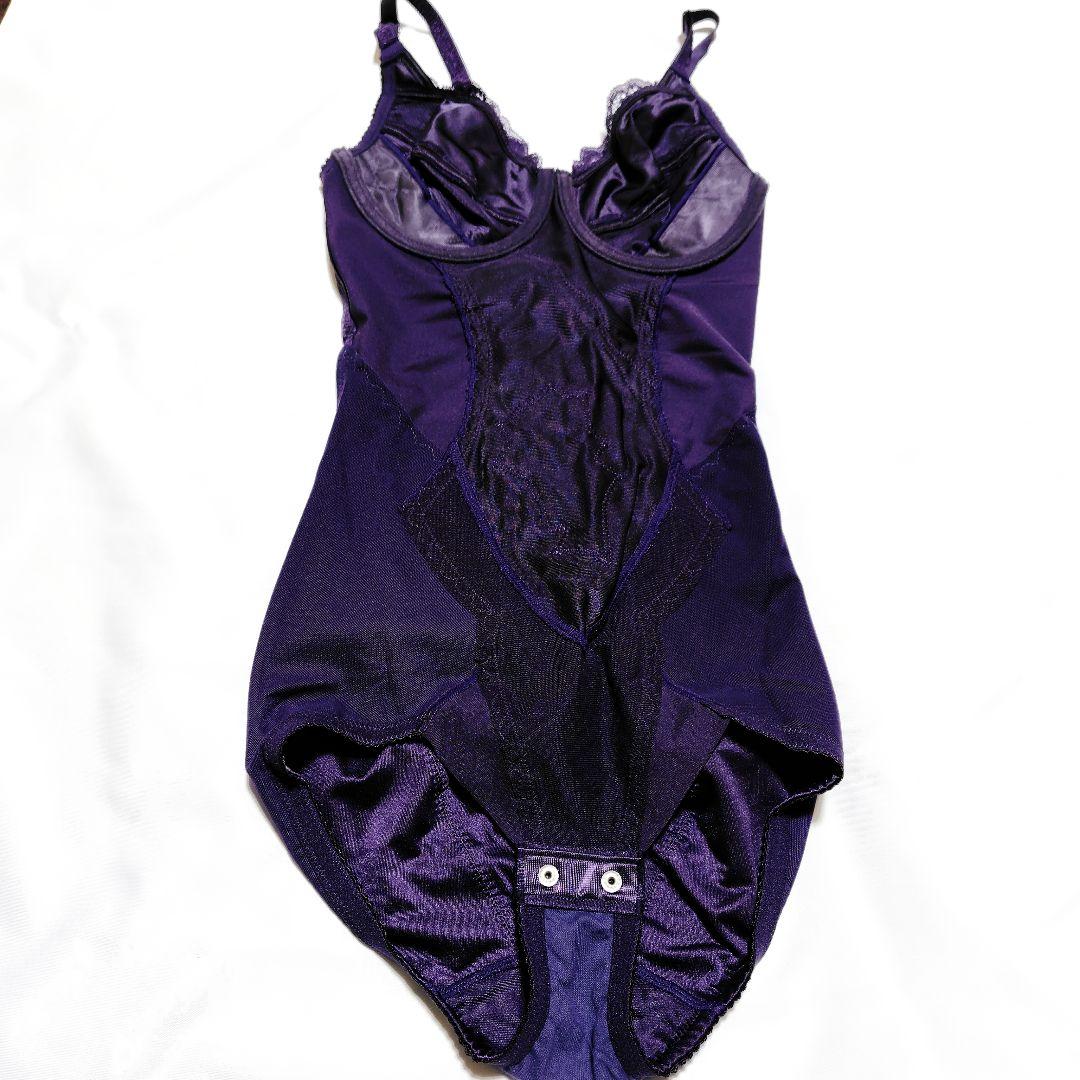 ノエビア✕ワコール★ドラマティックローズ★ボディスーツ★C75Mパープル