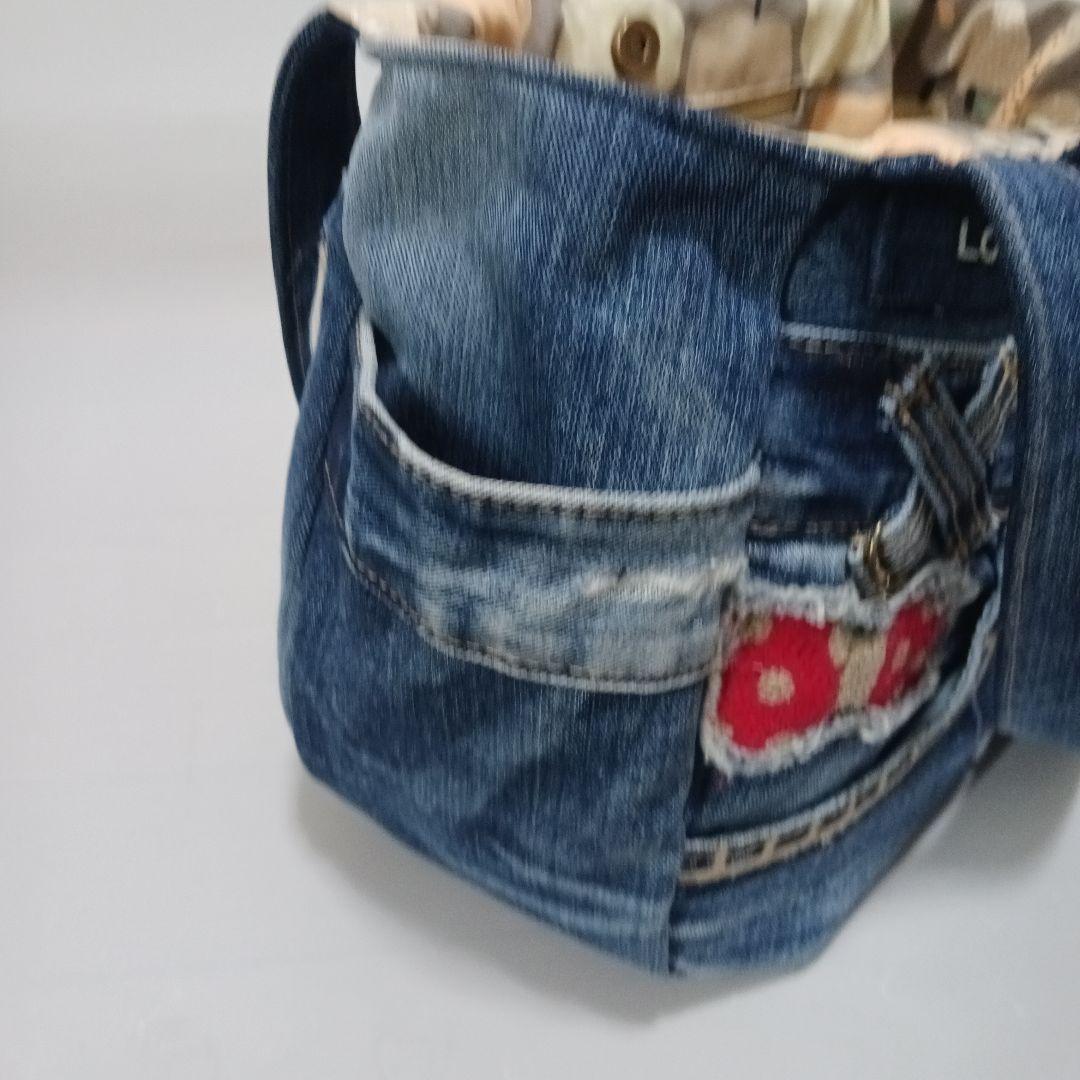 ナル　リメイクデニムバッグ　オーダーチューリップバッグ3点