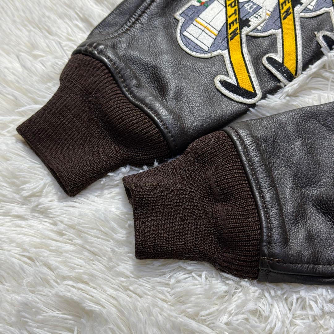 70s 米軍実物 G-1 USN BRILL BROS 黒タグ TOP GUN