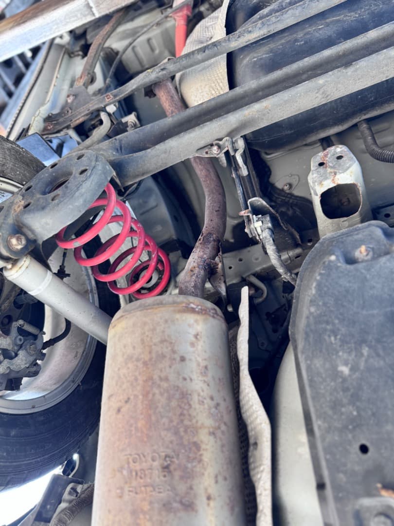 プリウス30Gs純正サイレンサー