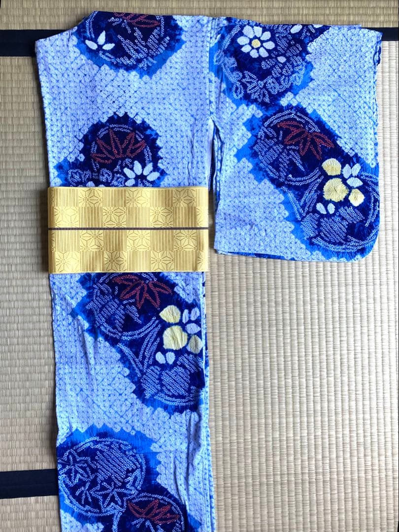 夏のセール　絞りの浴衣　20.000円→10.000円
