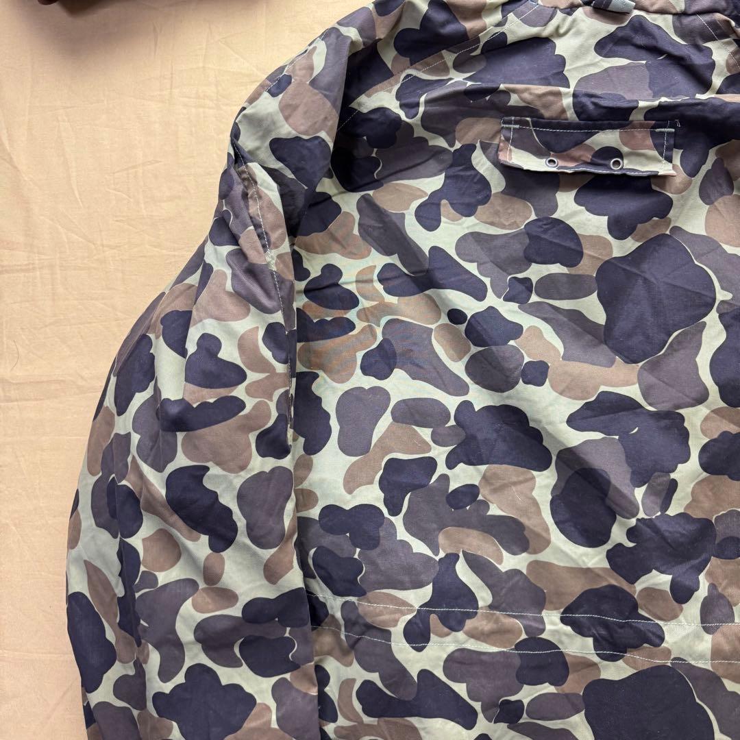 Field&stream ダックハンターカモ　マウンテンパーカー　L 後付フード