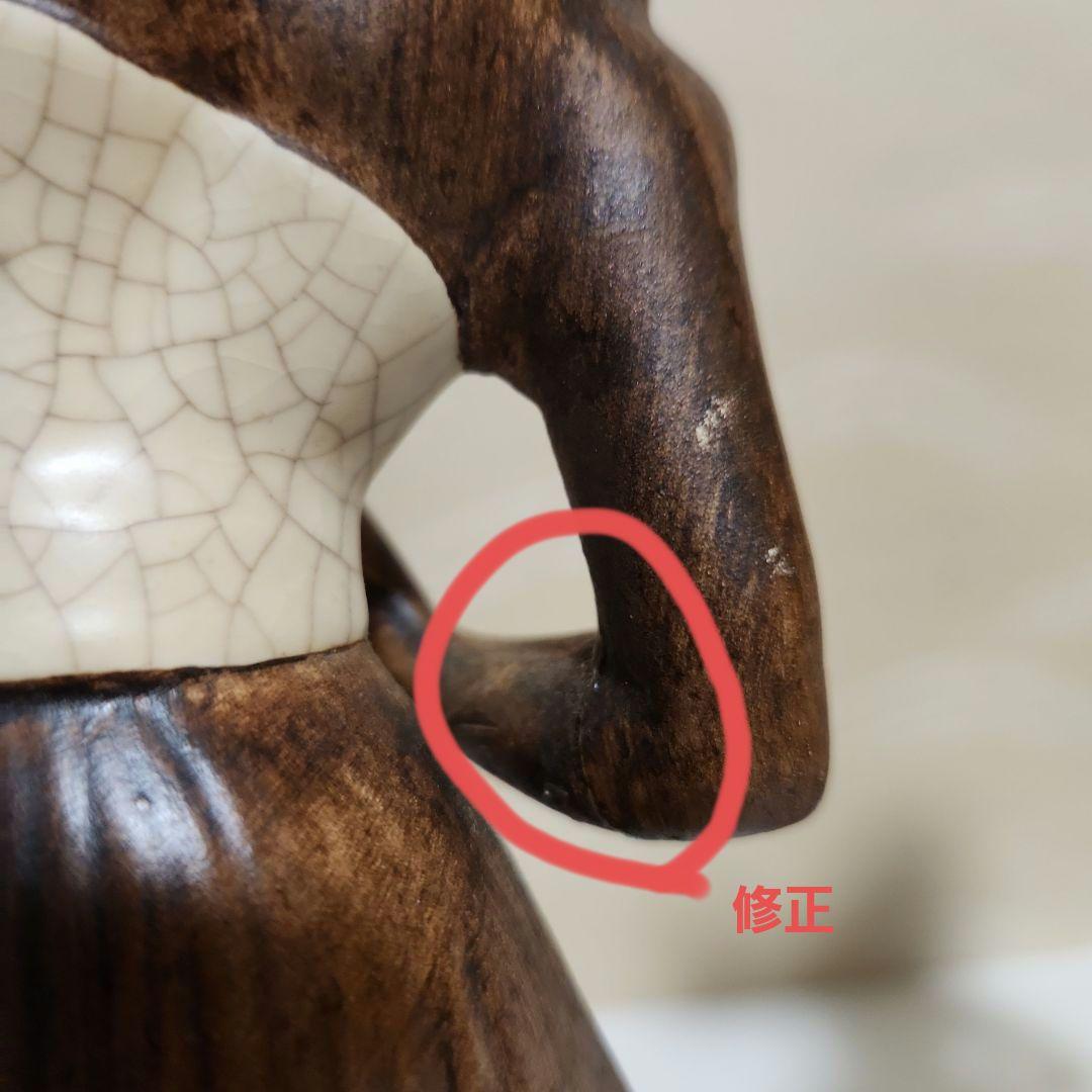 MICOTトレジャークラフト1959年 フラダンス陶器製 3体セット