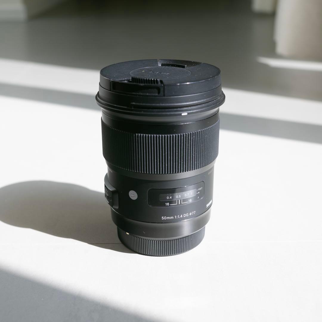 SIGMA 50mm F1.4 DG レンズ