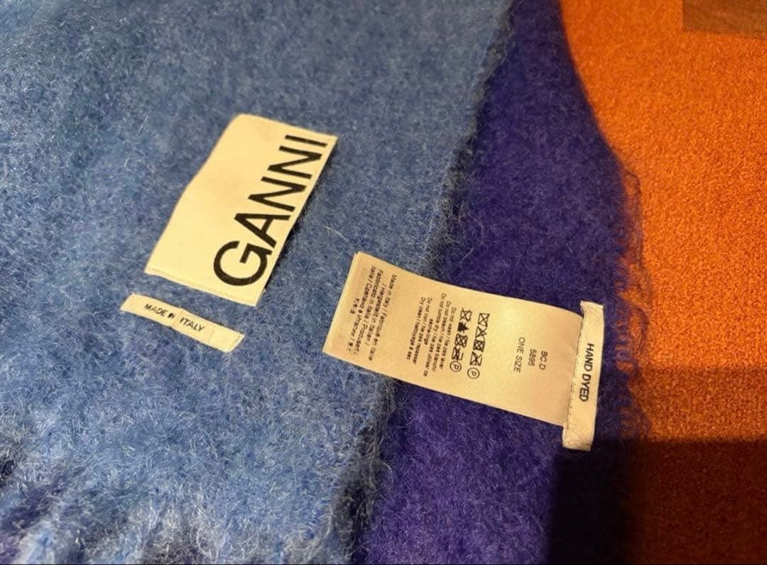 GANNI/ガニー モヘアマフラー