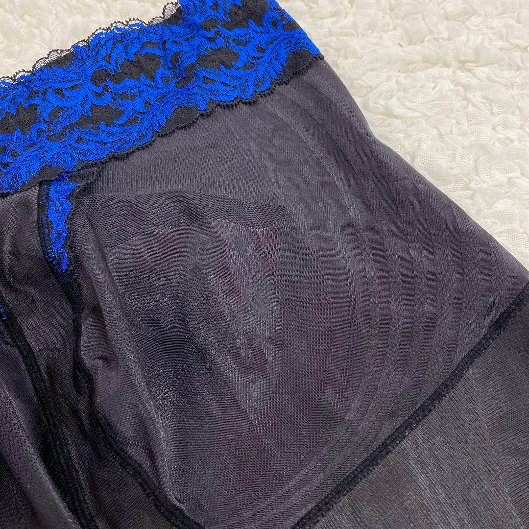 マルコ 補正下着 ロングガードル EL-76 3枚 カーヴィシャス ブラック 黒