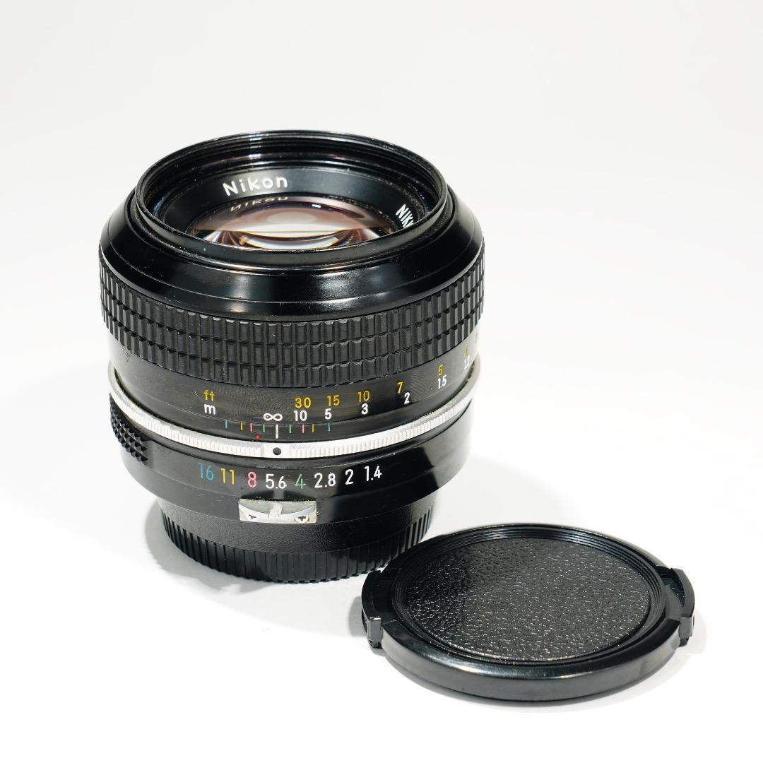 【美品】動作◎ ニコン　New Nikkor 50mm F1.4 前 050