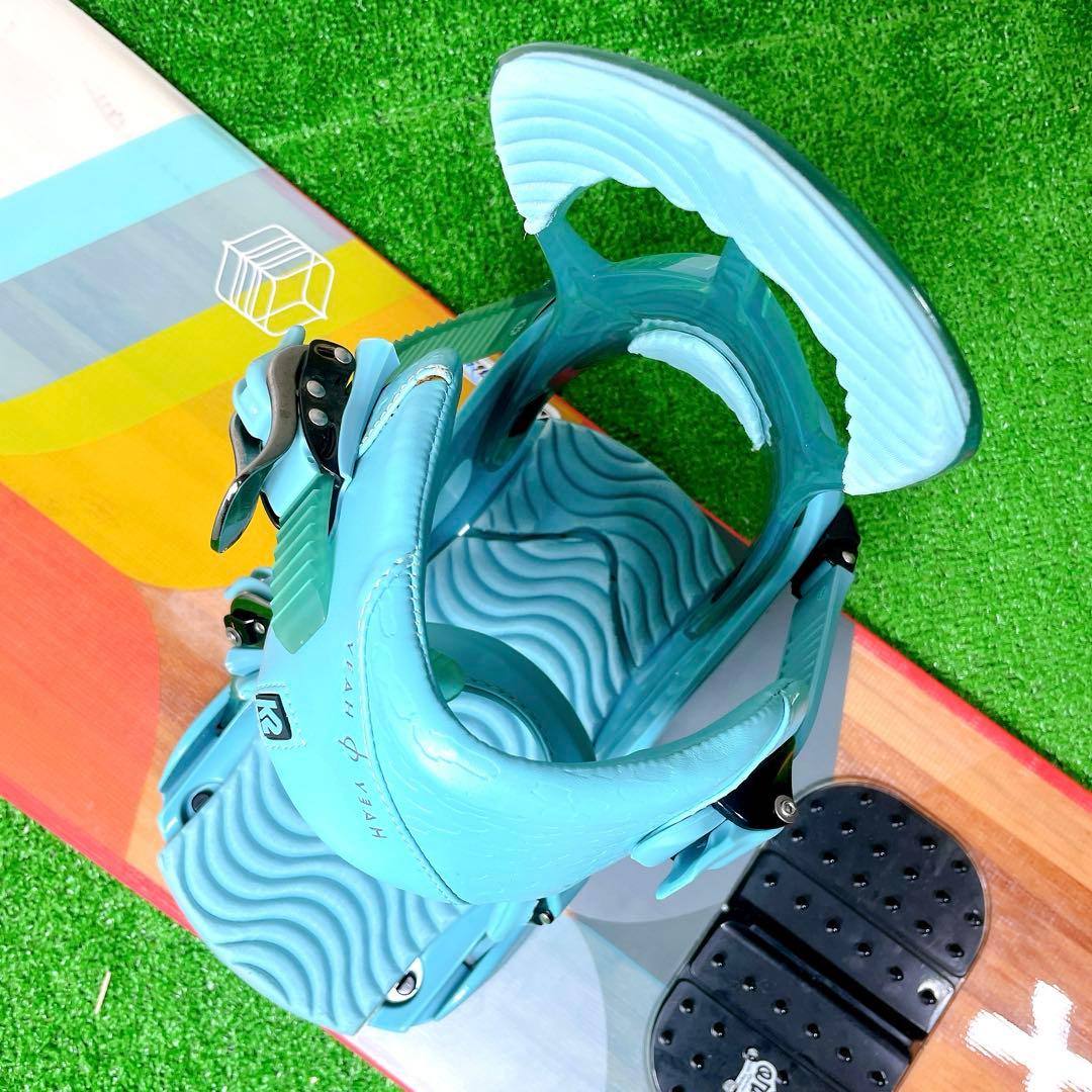 美品！レディースK2 LimeIite 142 ライドブーツ スノボー３点セット