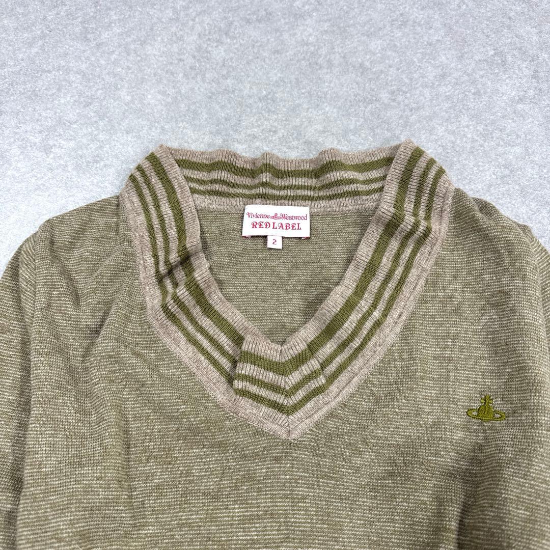 Vivienne Westwood RED LABEL シルク混 ペプラムニット