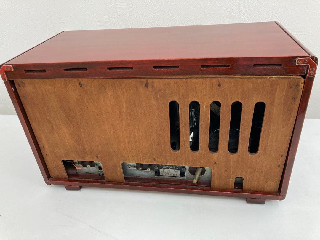 【稼働品✨】 Toshiba 東芝 マツダ　真空管ラジオ 昭和レトロ　激レア美品