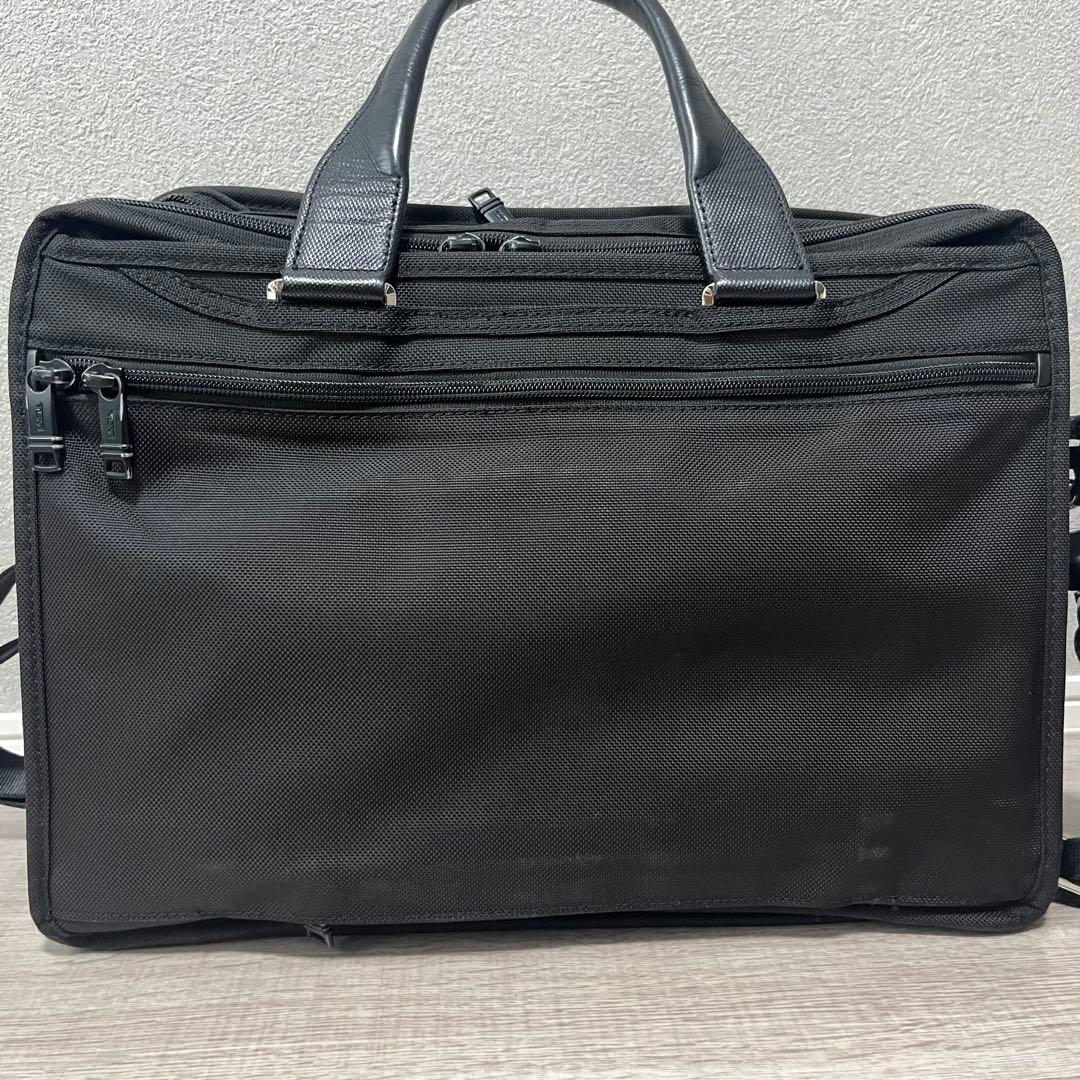 【美品】 TUMI ビジネスバッグ ALPHA3 BLACK CHROME 限定