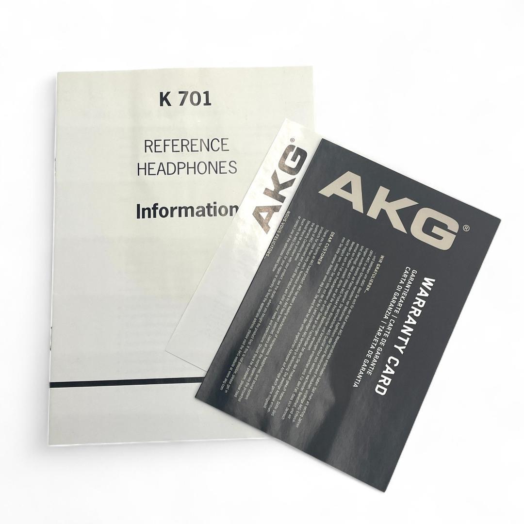 【動作確認済】初期型 AKG K 701/ 有線ヘッドフォン