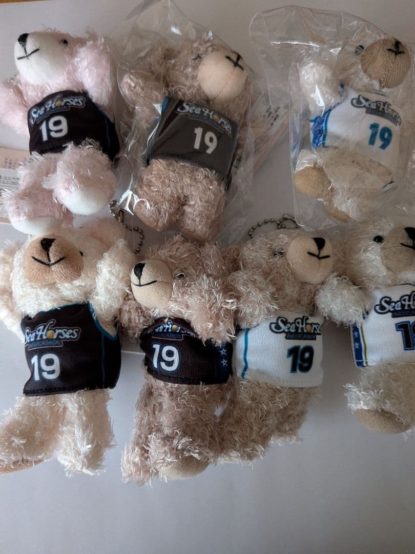 た*こ様 シーホース三河　#19　ユニベアキーホルダー