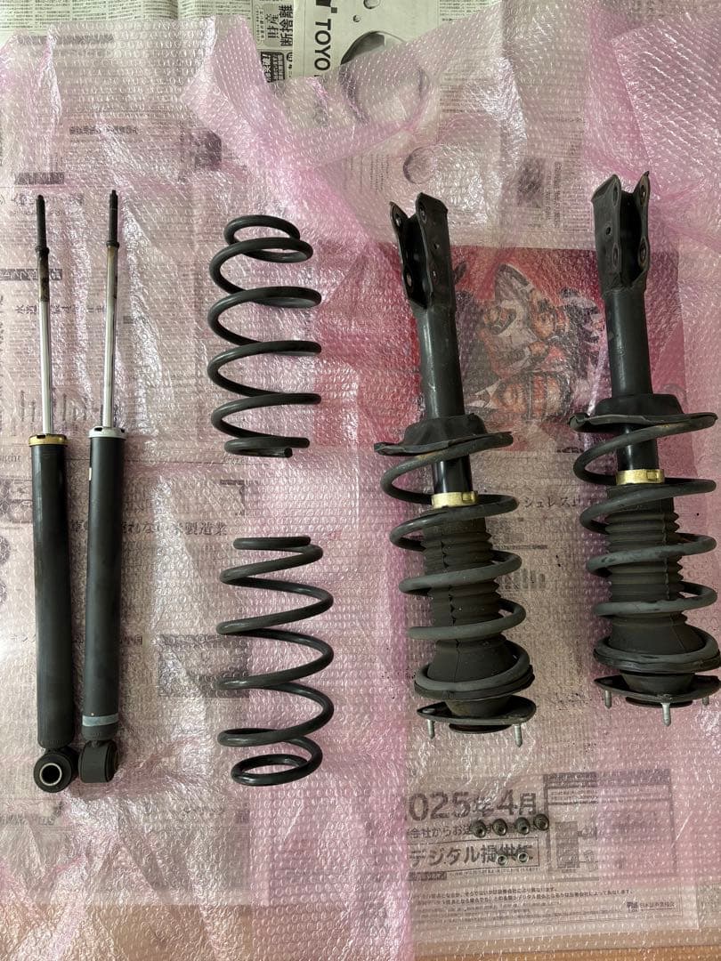 後期 NCP13 ヴィッツ RS TRDターボ　純正 専用スポーツサスペンション