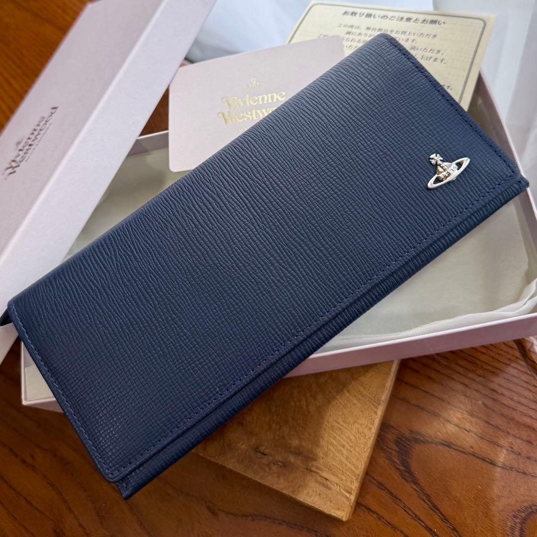 日本製/箱付/未使用/VivienneWestwoodオーブ/長財布