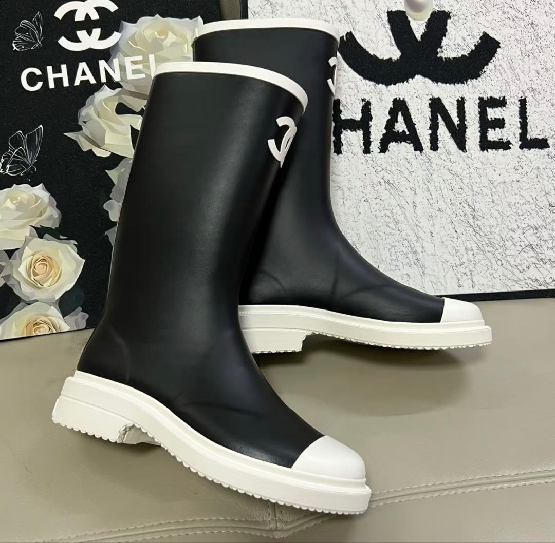 CHANEL 26C レインブーツ　36サイズ