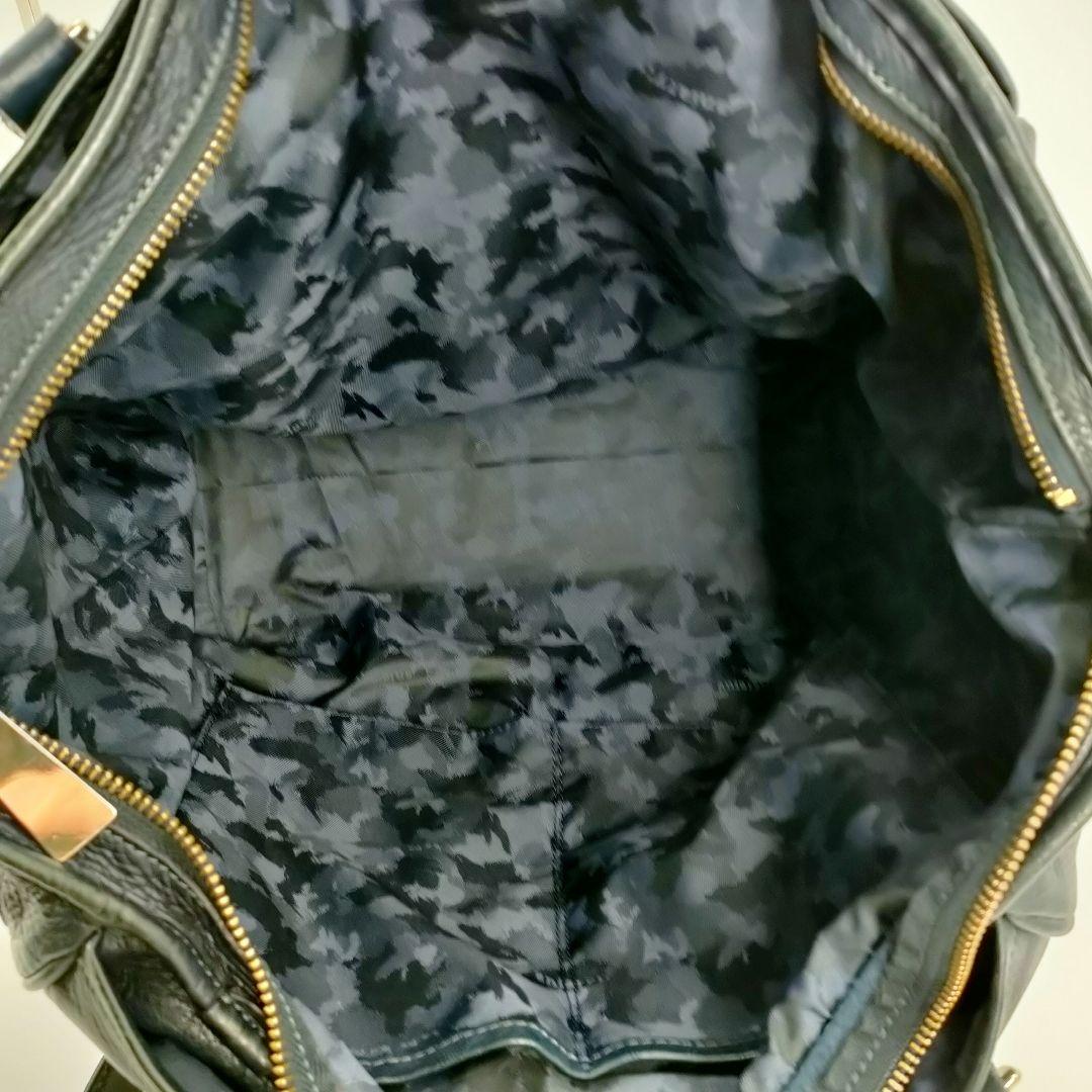 aniary　アニアリ トートバッグ　ダークネイビー　レザー　A4