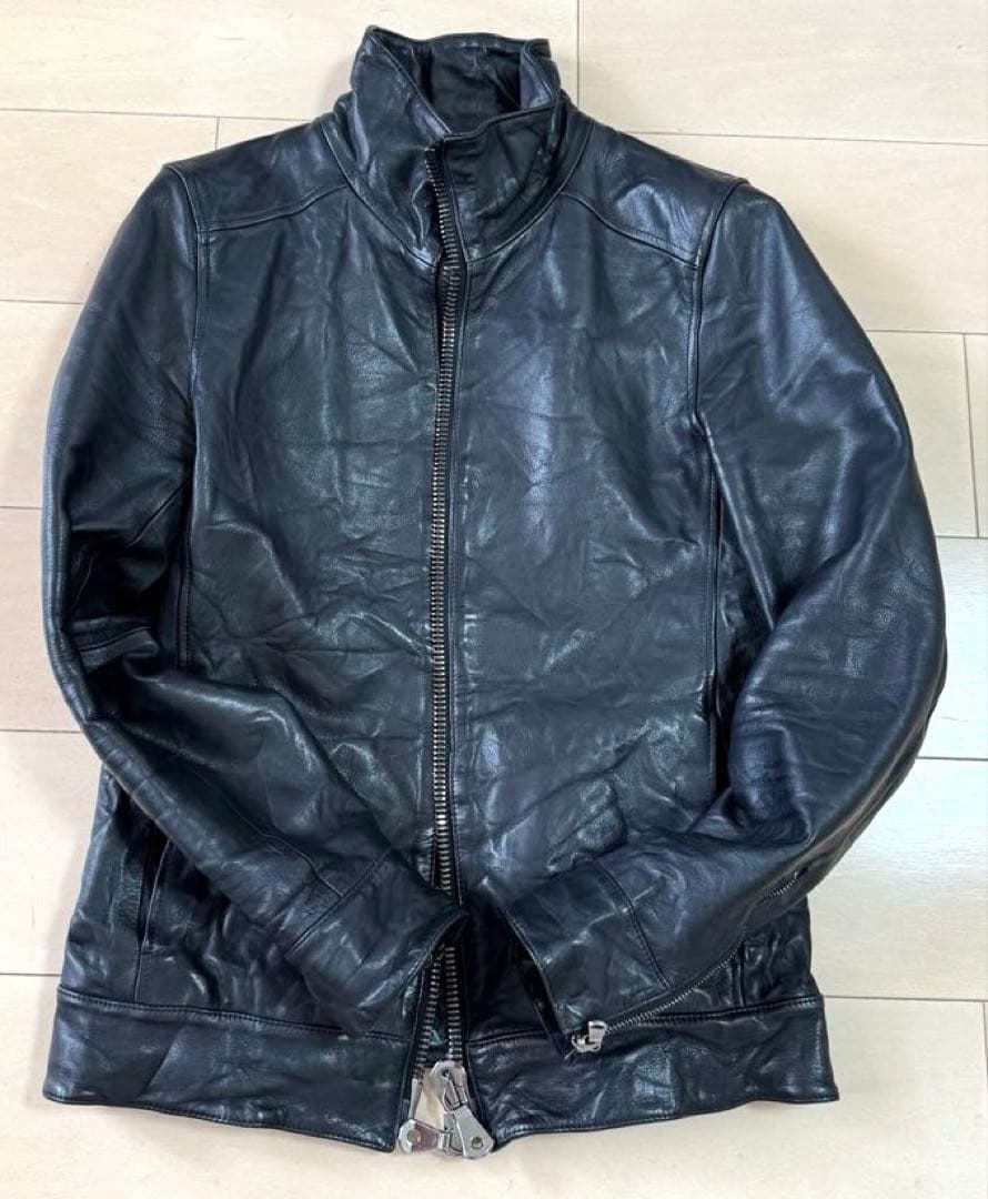 junhashimoto BIG ZIP INNER RIDERS ブラック