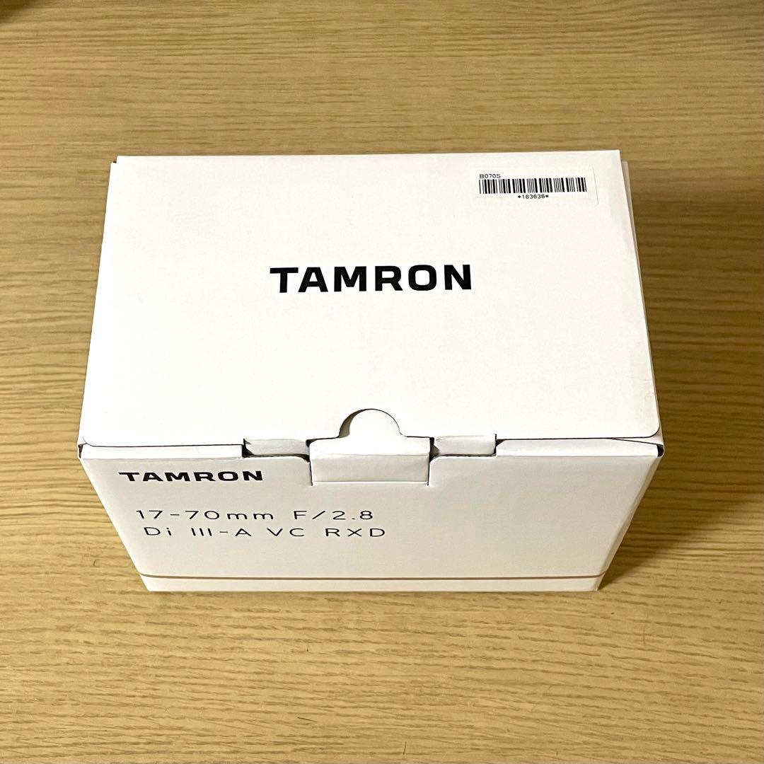 美品　TAMRON 17-70mm F/2.8 SONY Eマウント付属品完備