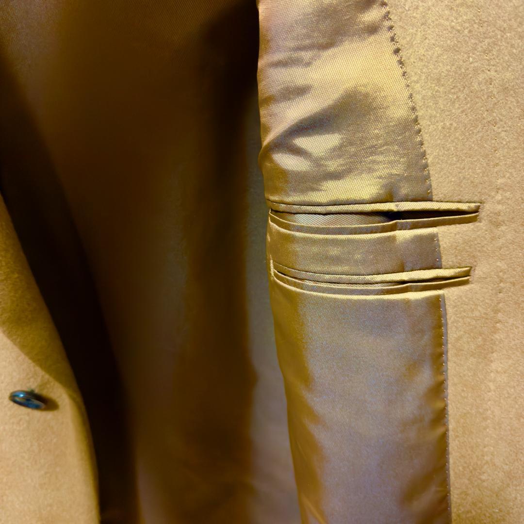 UNIQLO ユニクロ ウールカシミヤチェスターコート ブラウン XL