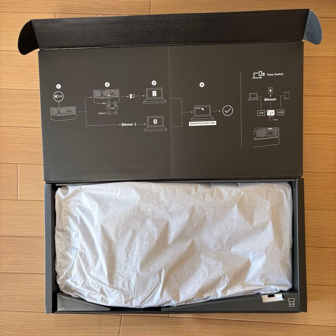 logicool ERGO K860 エルゴノミクスキーボード 日本語配列　本体