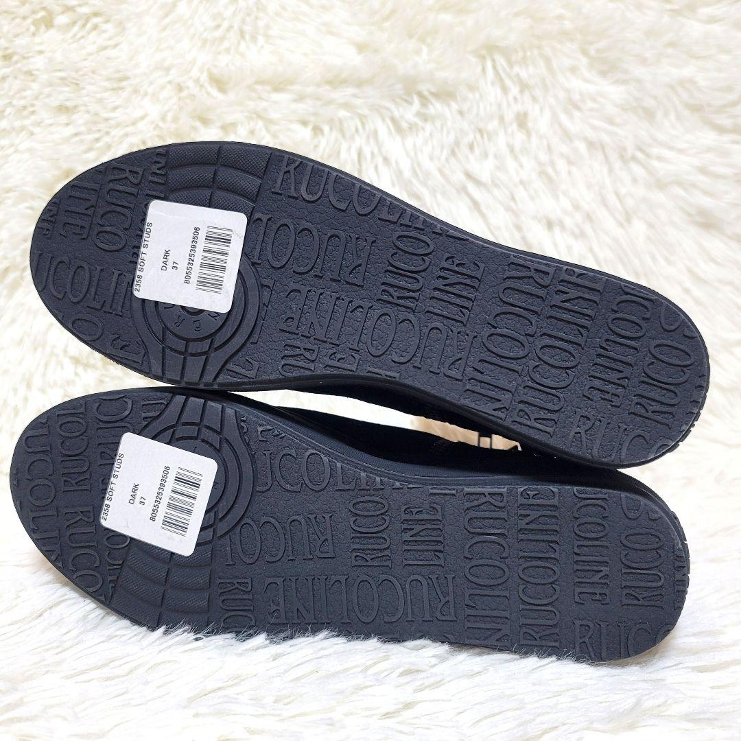 未使用✨ルコライン インヒール スニーカー ブーツ スタッズ サイドジップ 厚底