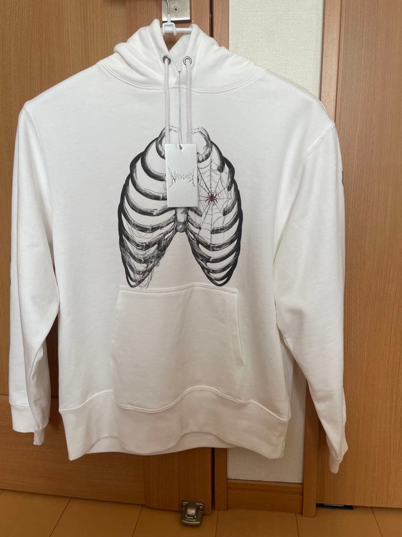 あ*お様 新品未使用Noremidボーン ホワイトパーカー