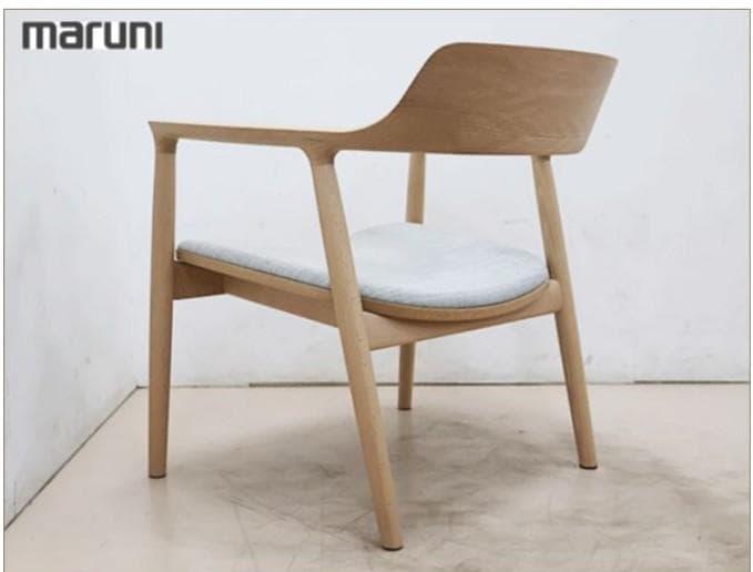 【美品】マルニ木工 ヒロシマ HIROSHIMA ラウンジチェア 24万 ④