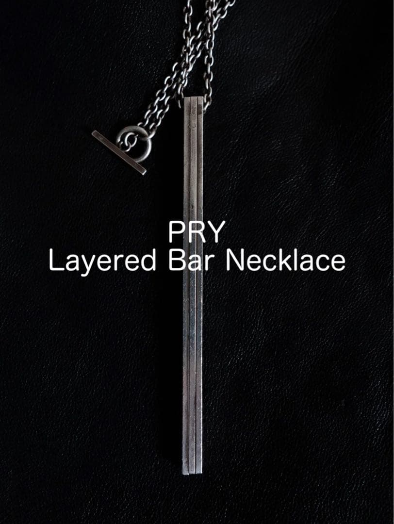 PRY Layered Bar Necklace [slv925] シュウト