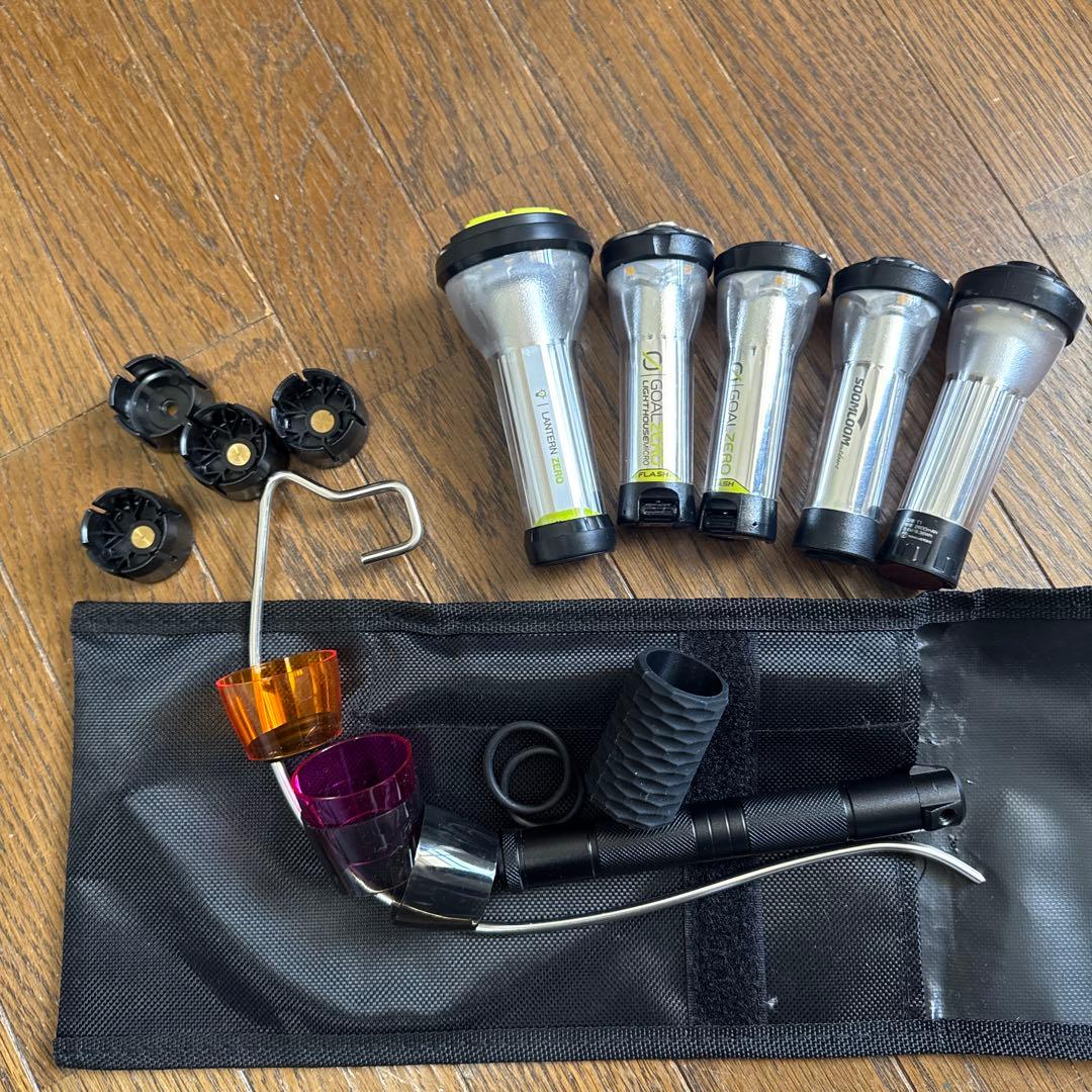 Goal Zero LED懐中電灯セット（5回くらい使用）