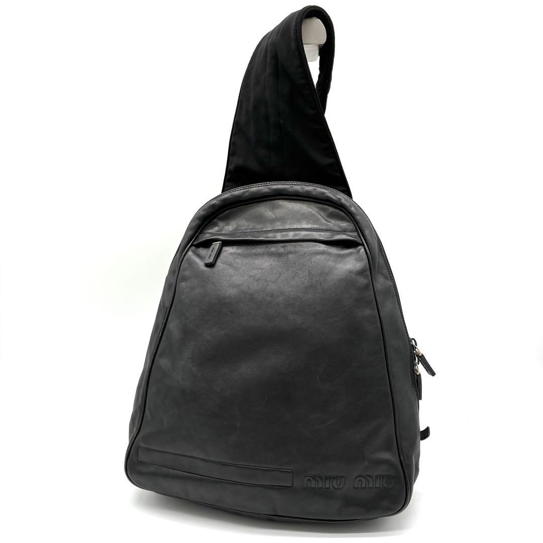 ミュウミュウ 90s クロスボディバッグ ショルダー スリングバッグ