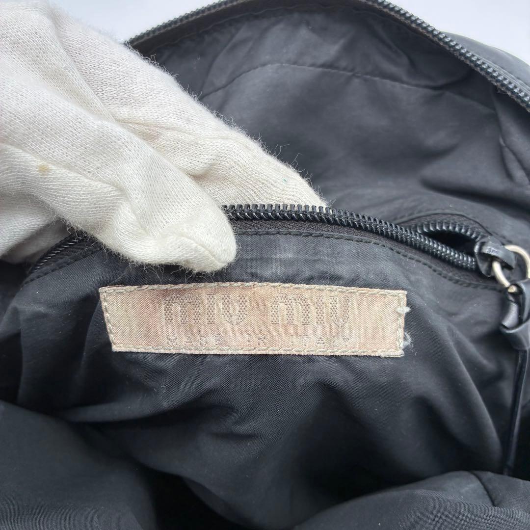 ミュウミュウ 90s クロスボディバッグ ショルダー スリングバッグ