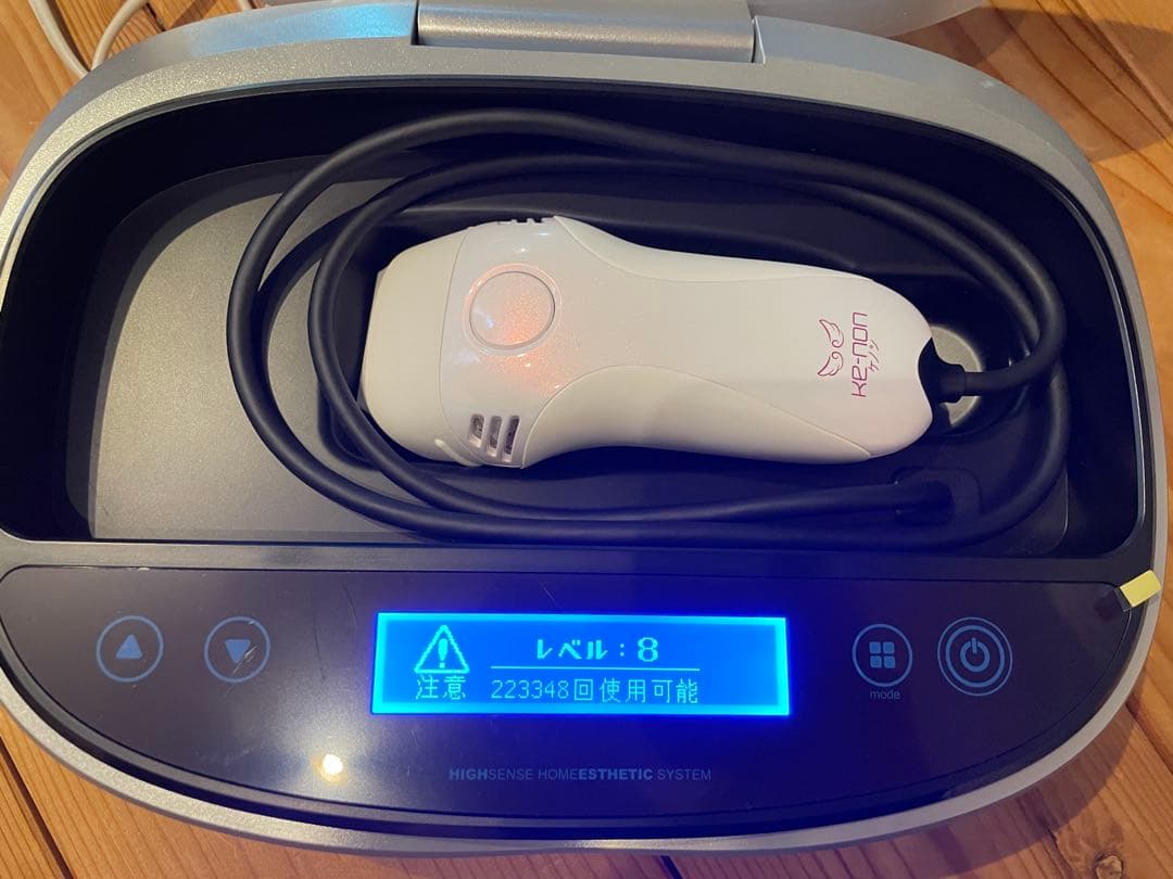 【美品】値下げ可 ver8.0 NIPL2080 ケノン脱毛器 カートリッジ付