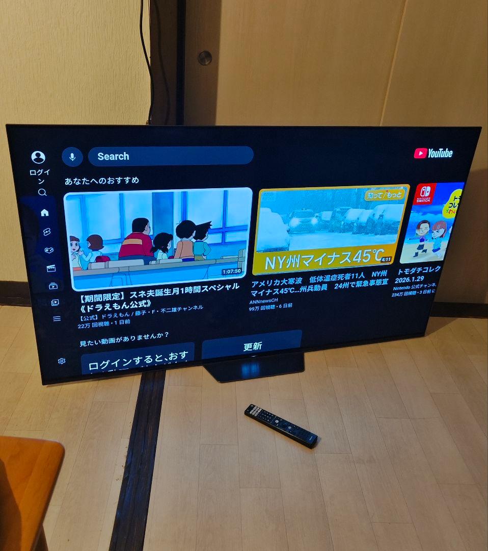 SONY ソニー チューナー内蔵4Kスマートテレビ 65型 2018年製