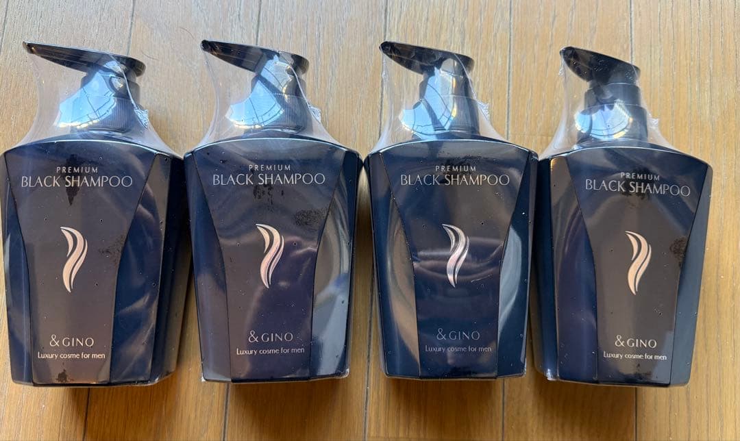 ★GINO アンドジーノ プレミアムブラックシャンプー 4本セット