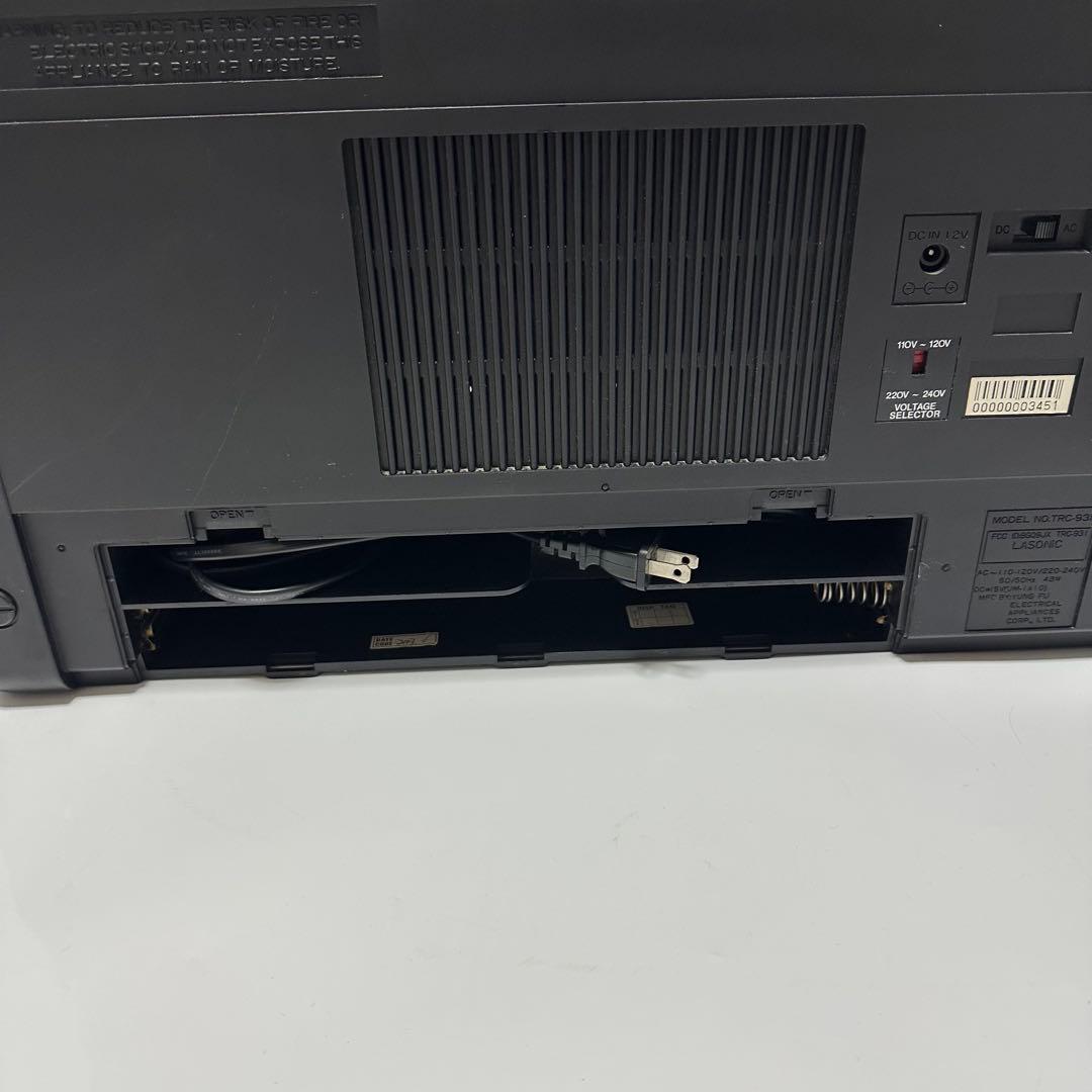 LASONiC ラソニック TRC-931 大型 ラジカセ レトロ ジャンク