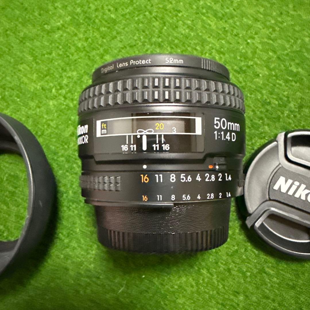 Nikon AF NIKKOR 50mm f/1.4D レンズ
