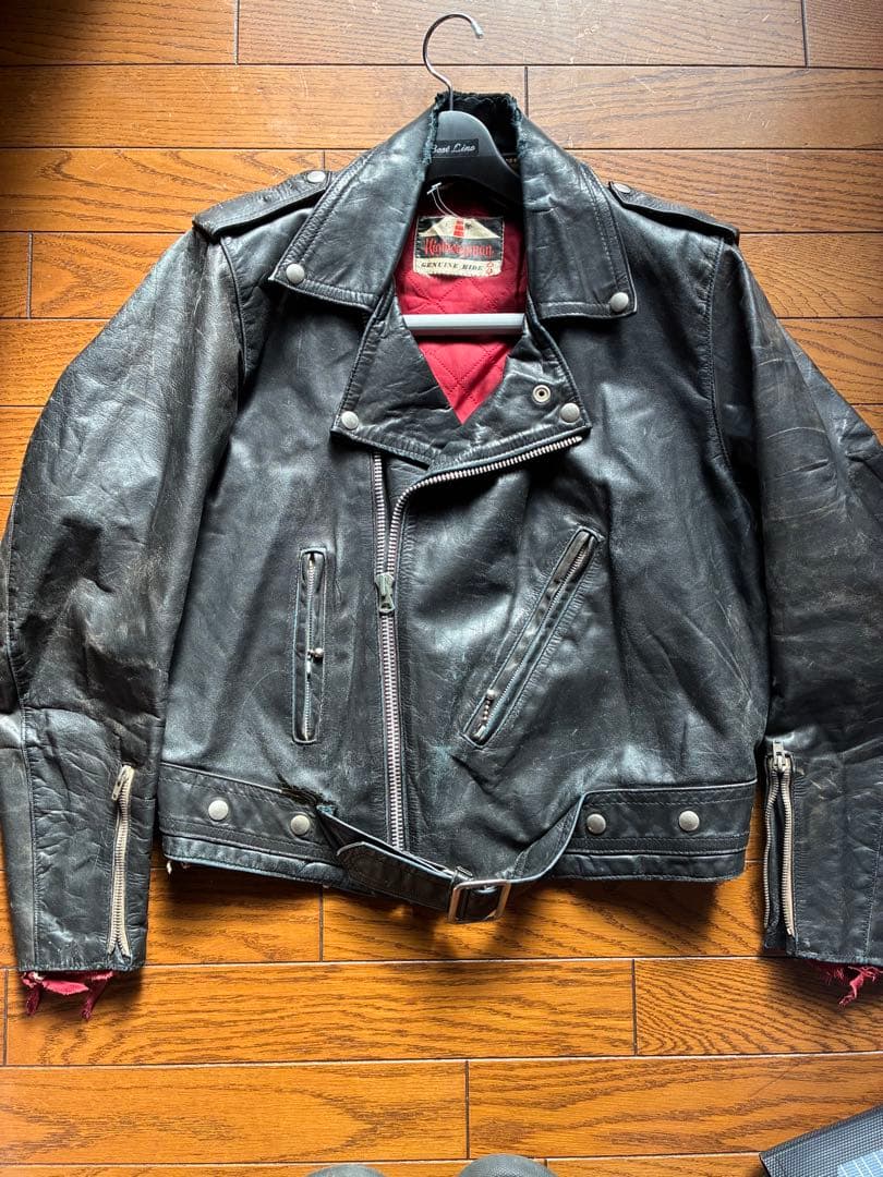 希少モデル！要修理！60s Highwayman ライダースジャケット　牛革