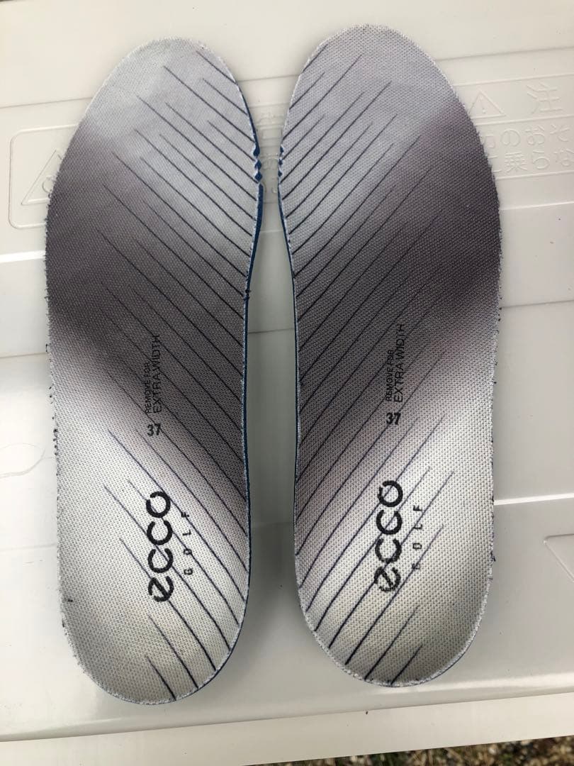 327番 美品ECCO ゴルフシューズ 37 23.5cmスパイクレスBOA