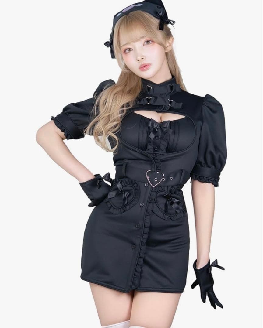 Malymoon マリームーンルミナスハートナース ブラック 黒