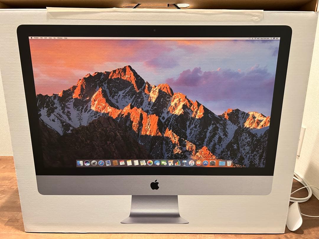 iMac(Retina5K, 27inch, 2017)箱・キーボード・マウス付